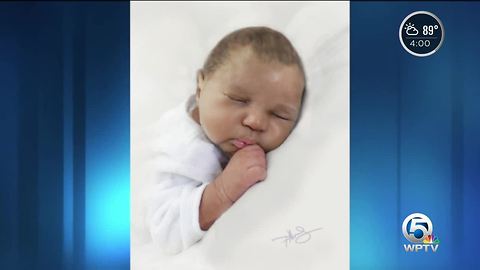 Dead baby found in water was less than 2 weeks old