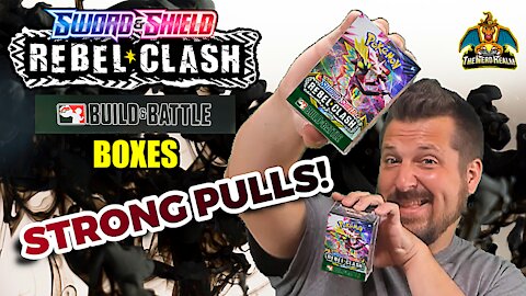 Rebel Clash Build & Battle Boxes | Pokemon Cards Opening