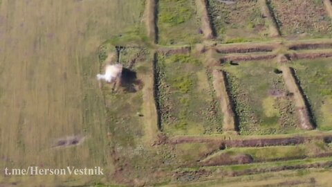 Destruction of a shelter with a Ukrainian sabotage group near village of Kobzartsy, Mykolaiv region