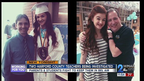 Investigation underway for two Harford County teachers, community fights to keep them in Bel Air