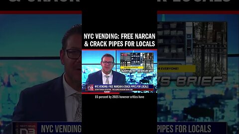 NYC Vending: Free Narcan & Crack Pipes for Locals
