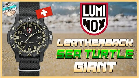 G-Shock Competitor? | Luminox Sea Turtle Giant 100m Quartz w/CARBONOX™ Case Unbox & Review