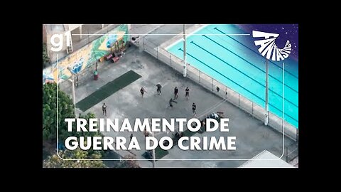 EXCLUSIVO: Imagens mostram criminosos dando treinamento de guerrilha na Maré, no Rio | Fantástico