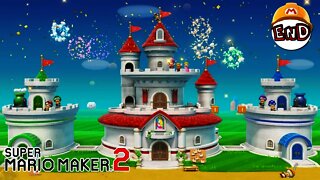 Super Mario Maker 2 - Story Mode ENDING - Peach's Castle COMPLETE