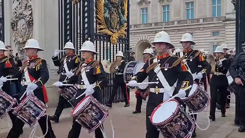 The Royal Navy rehearsal King's coronation #buckinghampalace