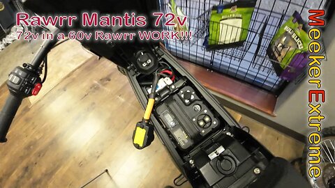 Rawrr Mantis 72v - Will the battery fit in a 60v bike and work!