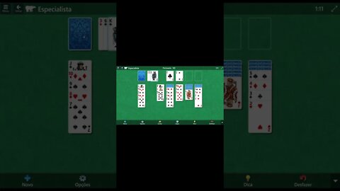 Microsoft Solitaire Collection Klondike EXPERT Level # 110 #shorts