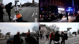 🟢[Demo] Autofahrer greifen Journalisten bei letzte Generation Blockade an