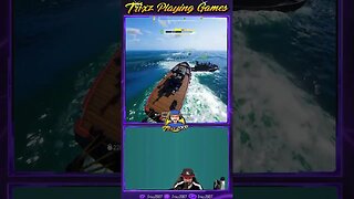 Flipping The Mod Ship @j13jimgaming48 #gaming #ships #boats #sailing #pirates #gunfire #drowning