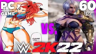 WWE 2K22 | CAPTAIN MIZUKI V IVY VALENTINE! | Requested Backstage Brawl [60 FPS PC]