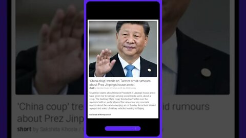 'China coup' trending on Twitter amid rumors of President Jinping's house arrest | #shorts #news