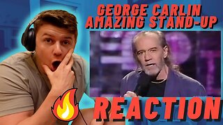 FIRST TIME WATCHING GEORGE CARLIN - AMAZING STAND-UP ((REACTION!!))