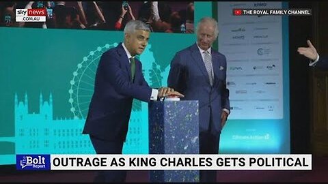 King Charles unveils Climate Clock with London Mayor Sadiq Khan