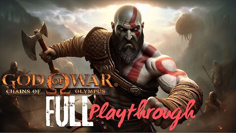God of War: Chains of Olympus | FULL PLAYTHROUGH
