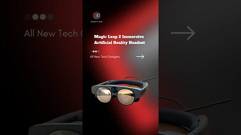 Magic Leap 2 Immersive Artificial Reality Headset #arglasses #headset #magic #gadget #shorts