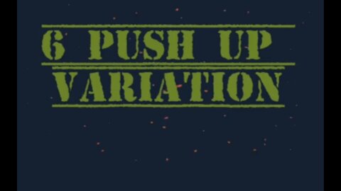 6 Push up Variations