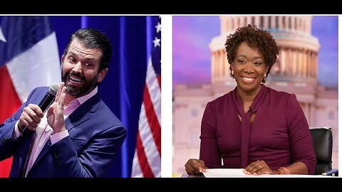 Donald Trump jr makes fun of how affected Joy Reid was when Affirmative action was stroke down