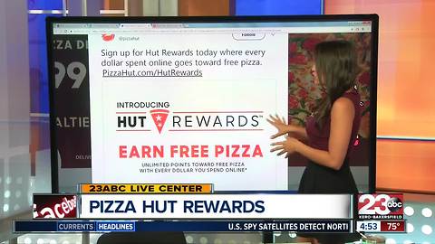 Pizza Hut's new Hut Rewards