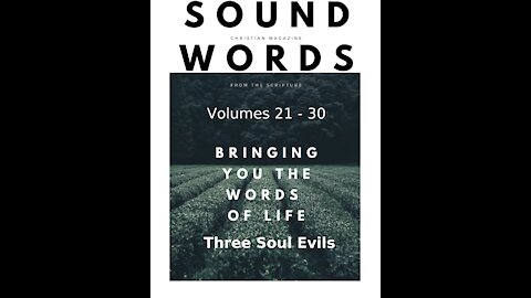 Sound Words, Three Soul Evils