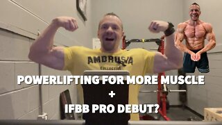 Cardio Confessions 1 - Powerlifting Best For Hypertrophy?, COMPETING IN MY FIRST PRO SHOW?!