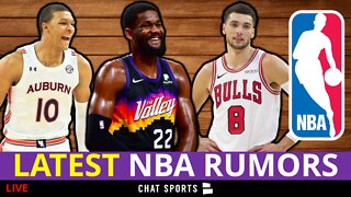 NBA Rumors & News LIVE On DeAndre Ayton, Zach LaVine, ESPN’s NBA Mock Draft, BLOCKBUSTER Trade Ideas