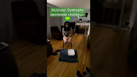 My good friend Heather is doing my Muscular Dystrophy awareness challenge!😊💚 #mdachallenge #2023
