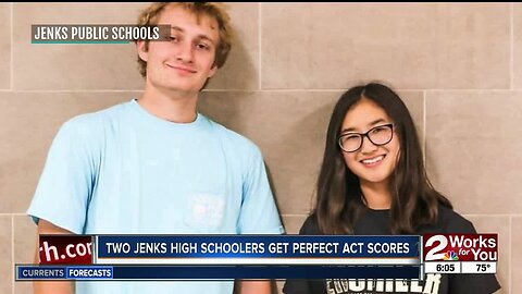 Two Jenks High Schoolers get perfect ACT scores