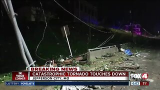 Catastrophic tornado touches down in Missouri