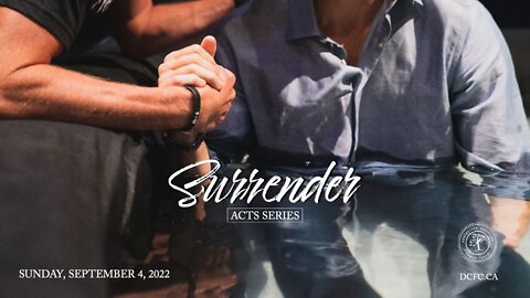 Surrender | September 4 2022 | Pastor Anita