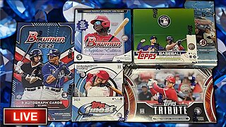 High Roller Mixers of 2022 Bowman, 2023 Topps TRIBUTE, Finest, Sapphires & More Baseball Cards!!!