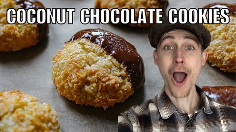 COCONUT CHOCOLATE COOKIES | SIMPLE AND DELICIOUS | Homemade Recipe | JorDinner