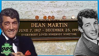 Dean Martin's Grave and His Abandoned Palm Springs Home