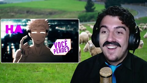 PASTOR REACT ♪ Olhos Vendados | Gojo e Qin Shi Huang | AniRap e @VMZ