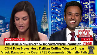 CNN Fake News Host Kaitlan Collins Tries to Smear Vivek Ramaswamy Over 9/11 Comments, Dismally Fails