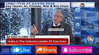 Bill says that there are new COVID vaccines on their way and that this time they will be patches.
