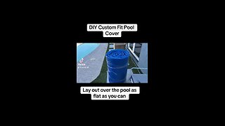 DIY Custom Pool Cover