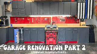 Garage Renovation DIY’s | WORK BENCH