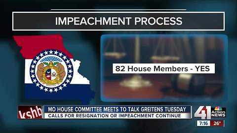 Legislation could be stalled in Jefferson City as lawmakers consider possible Greitens impeachment