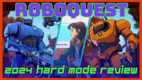 Roboquest: A Fun Yet Flawed Roguelite Adventure! Hard Mode Game Review 2024🤖🎮