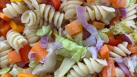 Fait Maison (Homemade) Friday…My easy, no-brainer version of Pasta Salad!