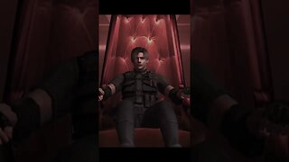 Leon Cannot Resist Comfy Chair | Resident Evil 4 #residentevil4 #gaming #shorts