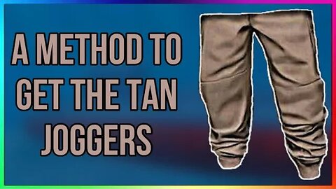 Another Easy Method To Get The Tan Joggers (GTA Online)