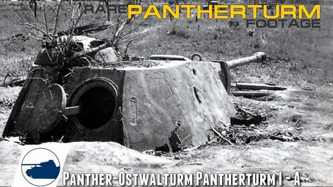 Rare WW2 Pantherturm - Panther-Ostwalturm I/A Footage.
