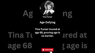 Age-Defying Tina: Touring at 68 and Beyond #shorts #tinaturner #rocknroll