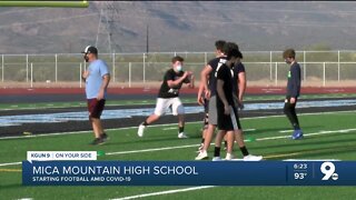Mica Mountain starts football amid pandemic