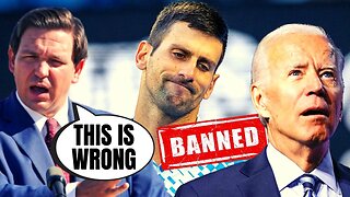 Ron DeSantis BLAST Biden Over Vaccine Mandate Keeping Novak Djokovic Out Of America