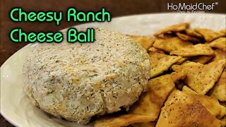 Cheesy Ranch Cheese Ball | Dining In With Danielle