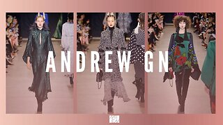 ANDREW GN Fall Winter 2017/2018 [Flashback Fashion] | YOUR PERSONAL STYLE DESTINATION, MIIEN