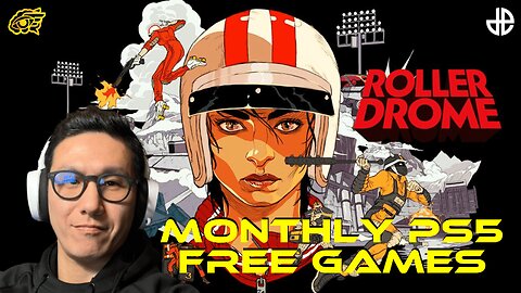 Monthly PS5 Free Games - 3d February Game 2024 - Roller Drome