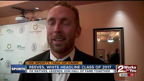 Jason White, Bryant Reeves inducted into Oklahoma Sports Hall Of Fame